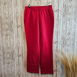 Women's Karen Scott Red Jogger Pants XS